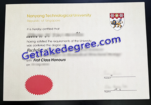 buy fake Nanyang Technological University degree