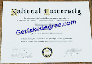 buy fake National University diploma