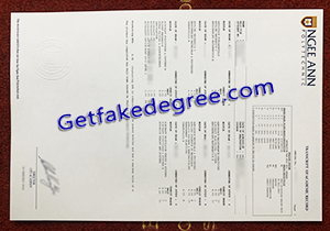 buy fake Ngee Ann Polytechnic transcript