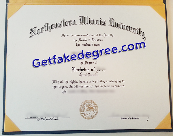 Northeastern Illinois University diploma, NEIU fake degree