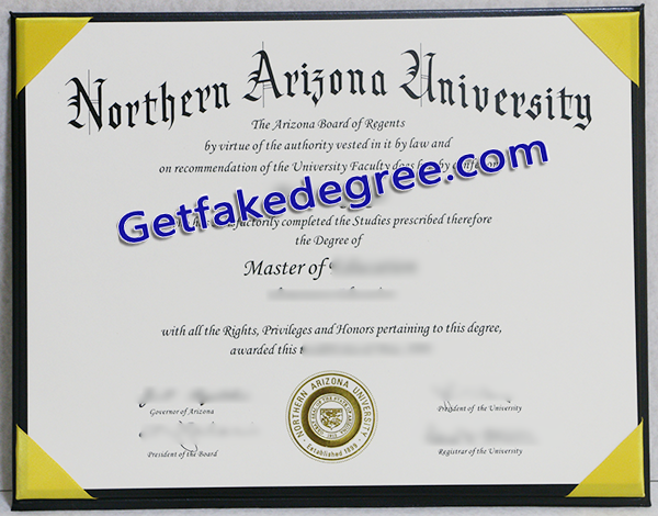 Northern Arizona University diploma, Northern Arizona University fake degree