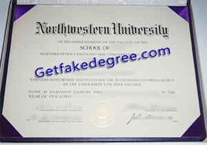 buy fake Northwestern University diploma