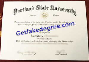 buy fake Portland State University degree