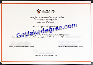 buy fake Princeton University diploma