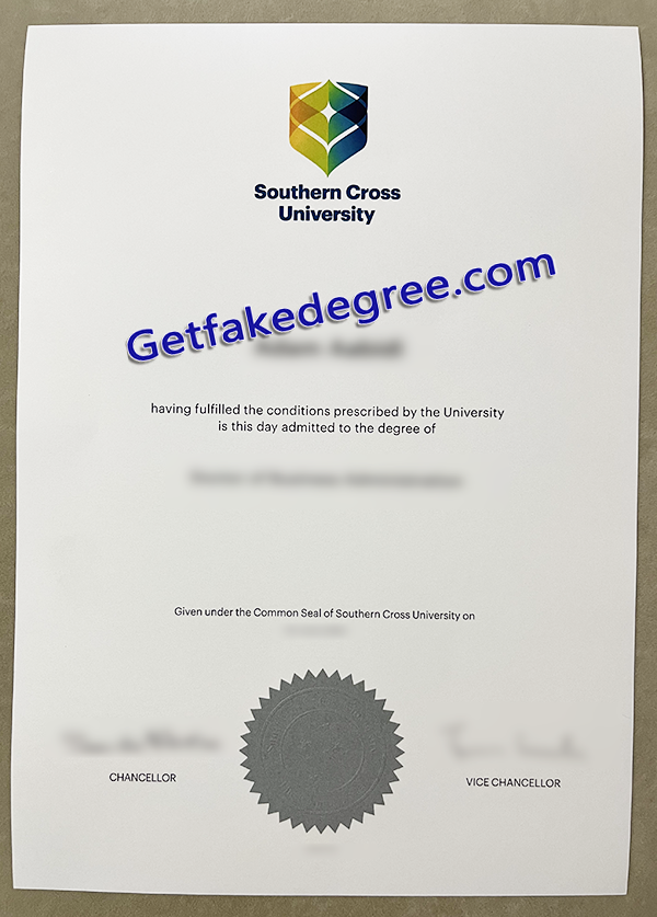 Southern Cross University degree, Southern Cross University fake diploma