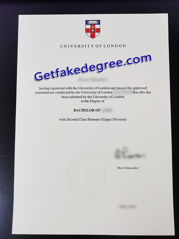 University of London diploma, University of London fake degree