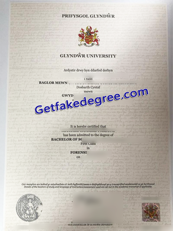 Glyndwr University fake diploma, Wrexham Glyndŵr University degree