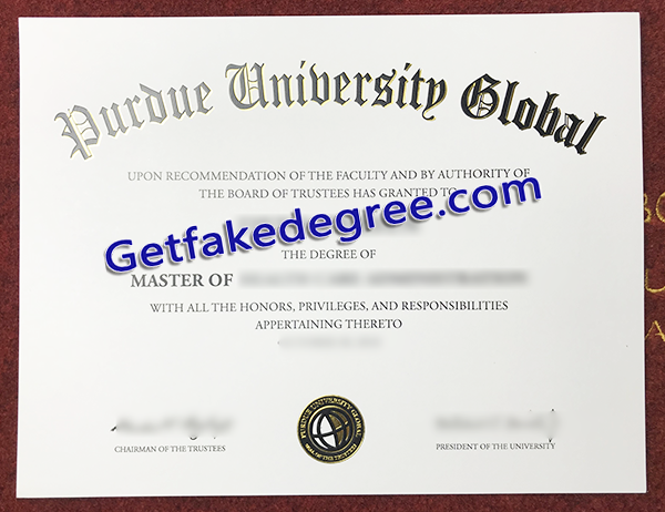Purdue University Global degree, Purdue University fake diploma