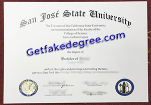 buy fake San Jose State University diploma