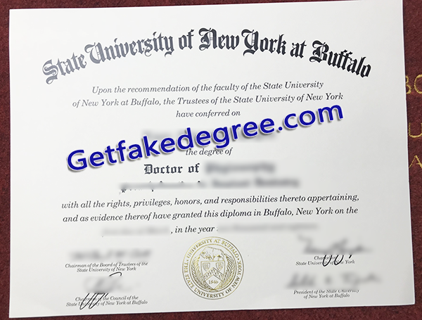 State University of New York at Buffalo diploma, University at Buffalo fake degree