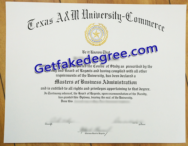 Texas A&M University–Commerce diploma, Texas A&M University fake degree