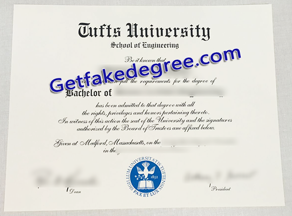Tufts university diploma, Tufts university fake degree