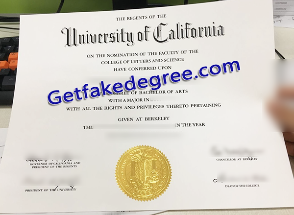 UC Berkeley degree, UC Berkeley fake diploma