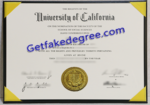 buy fake UC Irvine diploma