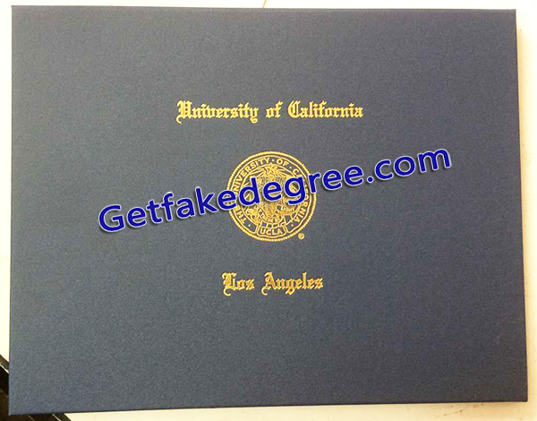 UCLA diploma cover, UCLA fake degree
