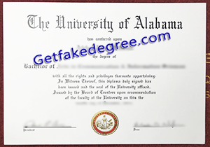 buy fake University of Alabama degree