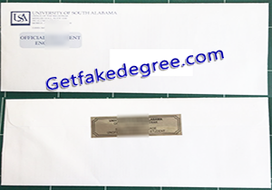 buy fake University of Alabama transcript envelope