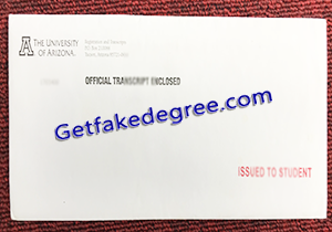 buy fake University of Arizona transcript envelope