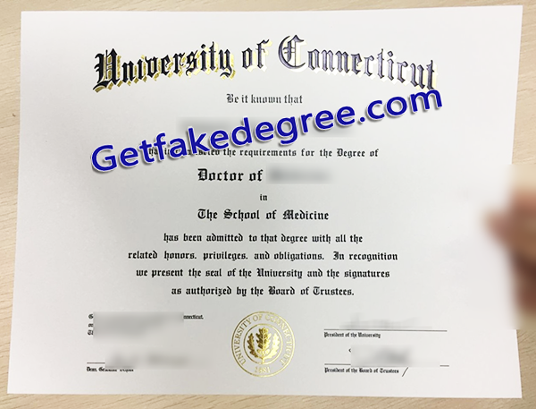 University of Connecticut diploma, University of Connecticut fake degree