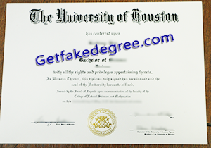 buy fake University of Houston diploma
