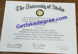 buy fake University of Idaho diploma