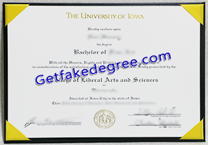 buy fake University of Iowa degree