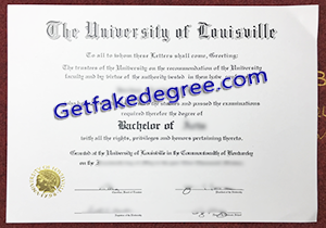 buy fake University of Louisville diploma