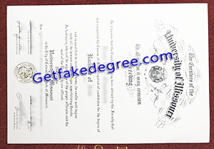 buy fake University of Missouri degree