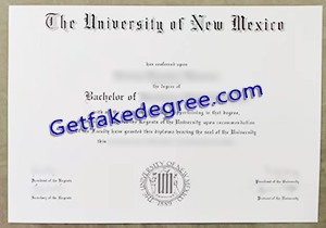 buy fake University of New Mexico degree