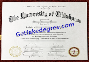 buy fake University of Oklahoma diploma