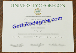 buy fake University of Oregon degree