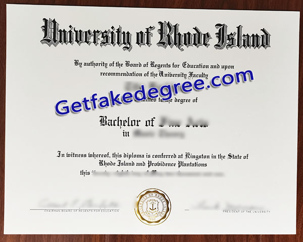 University of Rhode Island diploma, University of Rhode Island fake degree