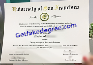buy fake University of San Francisco degree