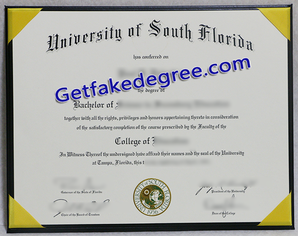 University of South Florida diploma, USF fake degree