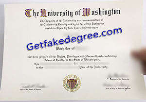 buy fake University of Washington diploma