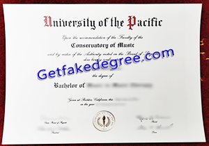 buy fake University of the Pacific diploma