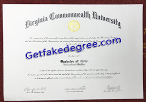 buy Virginia Commonwealth University fake diploma