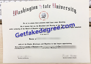 buy fake Washington State University diploma