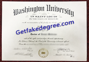 buy fake Washington University in St. Louis diploma