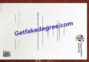 buy fake Harper Adams University diploma