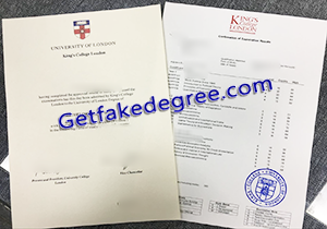 buy fake King's College London diploma and transcript