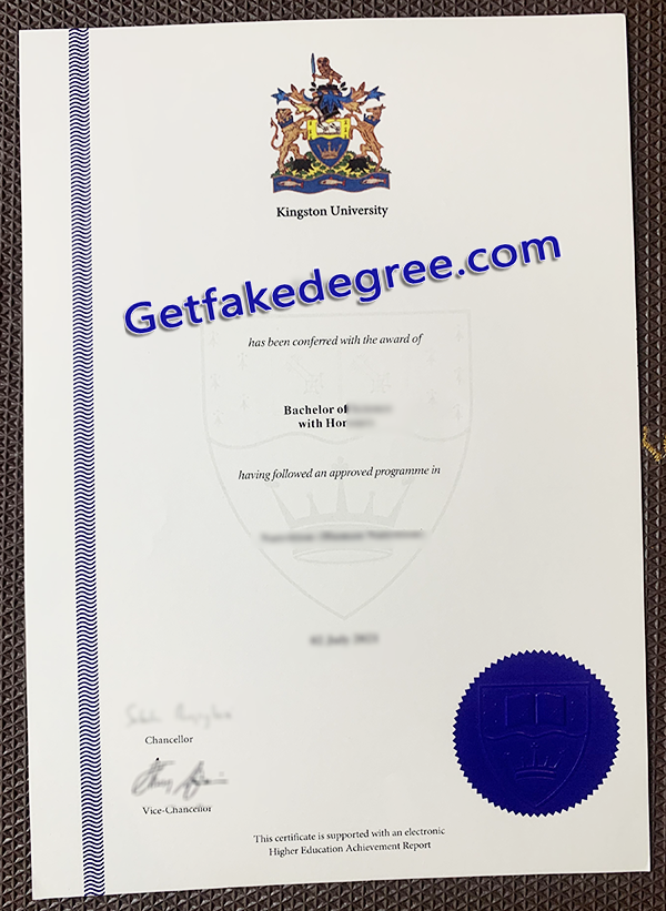 Kingston University degree, Kingston University fake diploma