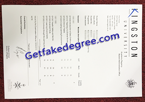 buy fake Kingston University transcript