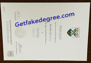 buy fake Leeds Beckett University degree