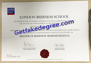 buy fake London Business School diploma