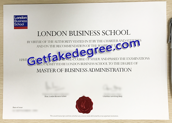 London Business School diploma, LBS fake degree