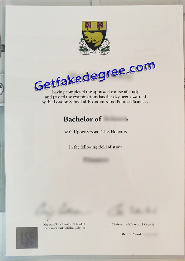 London School of Economics degree, LSE fake diploma