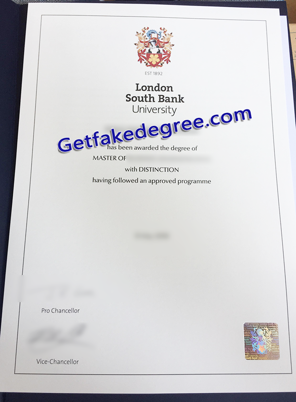 London South Bank University diploma, LSBU fake degree