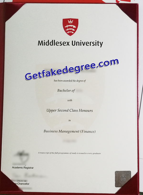 Middlesex University degree, Middlesex University fake diploma