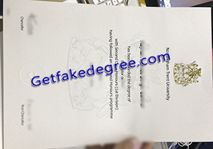 buy fake Nottingham Trent University diploma